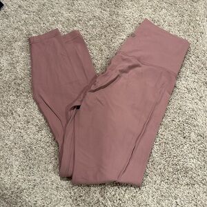 dust pink lululemon align leggings!